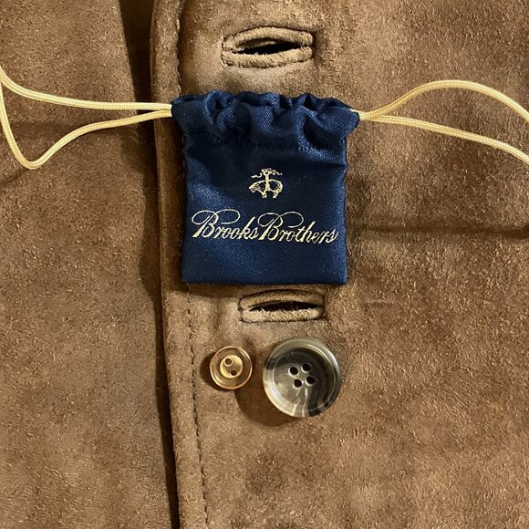 Brooks Brothers Brown Leather Waistcoat - Size: Large - Picture 8 of 8